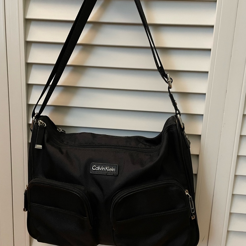 Calvin Klein Fabric Crossbody Bag